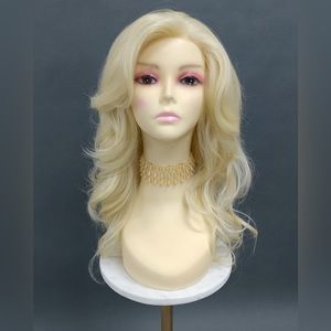 Blonde Long Wavy Lace Front Heat Safe Wig